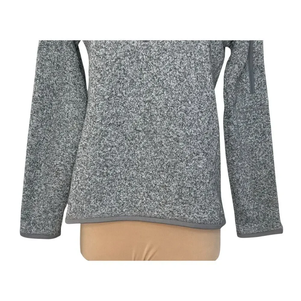 PATAGONIA Women's Better Sweater 1/4-Zip Fleece Pullover Recycled Fabric Size S - Picture 4 of 9